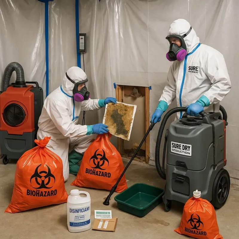 Contaminated Water Handling Protocols process in Zilwaukee, MI